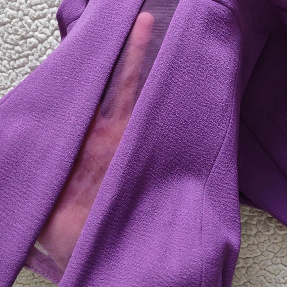 NWT Dress The Population Size Small Chloe Violet Strapless Mini Dress - Picture 11 of 16